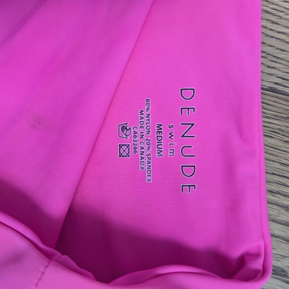 DENUDE neon two piece bikini - Picture 3 of 5